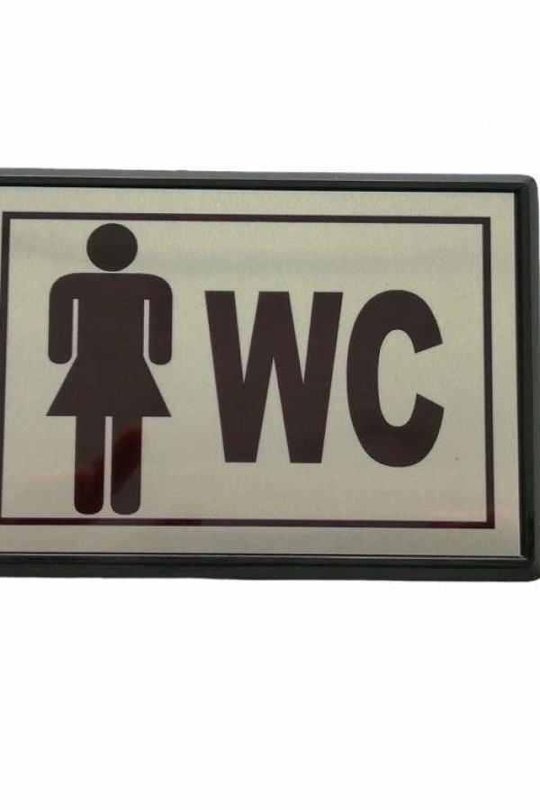 Cemax Yönlendirme Büyük WC Bayan 13X8,5 cm