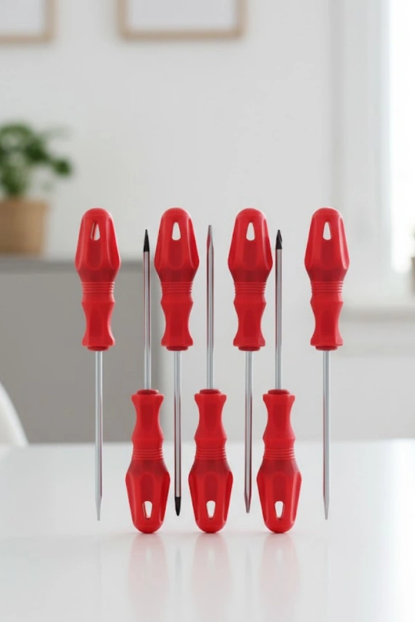 Çeşitli Vidalama İşleri İçin 7li Tornavida Takımı