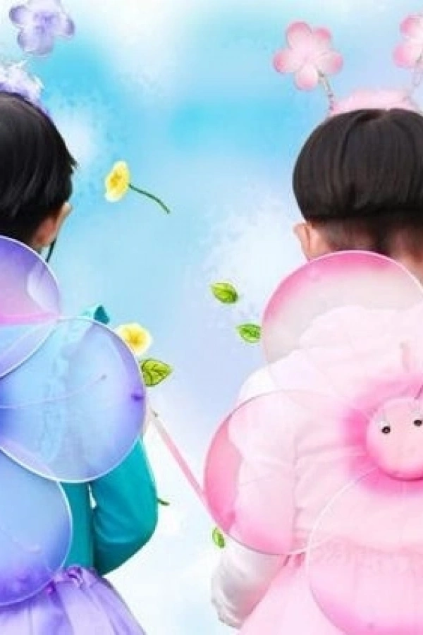 Çiçekli Kanat Seti 3 Parça - Sarı