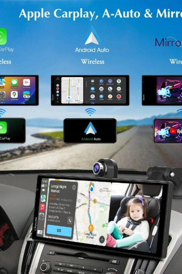 Çift Lens Kameralı Apple Ve Android CarPlay