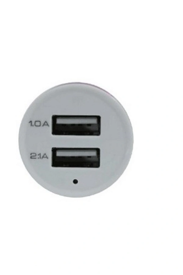 Çift USB Girişli 2.1 AMP Araç Çakmak Soketi