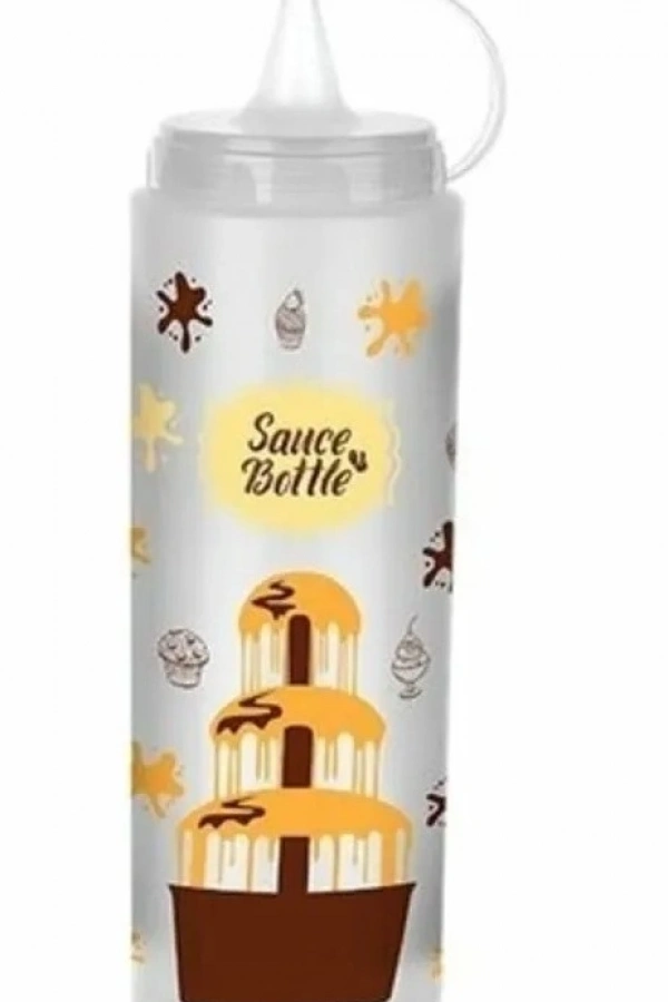 Çikolata Sos Şişesi - Şeffaf  - 700 ML