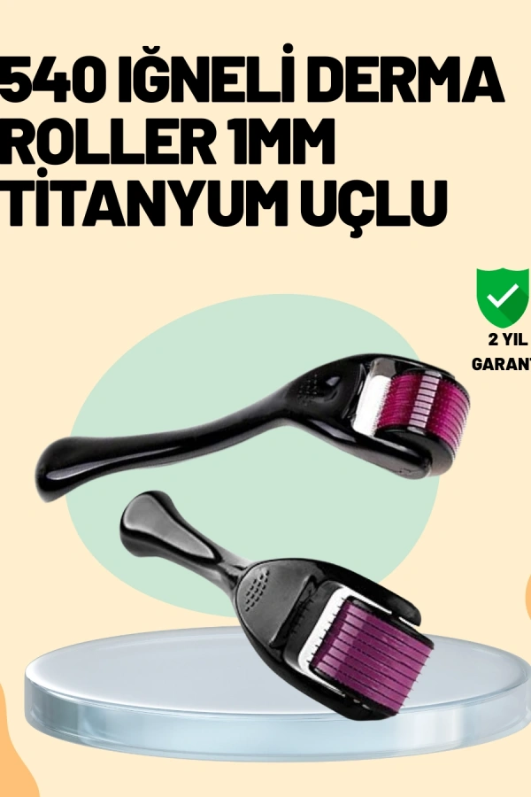Cilt Yenileyici Derma Roller – Mikro İğneli Bakım Aracı