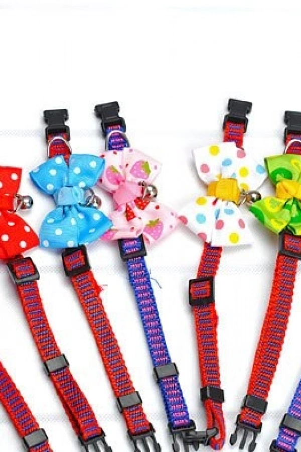 Çıngıraklı Kedi-Köpek Papyonu