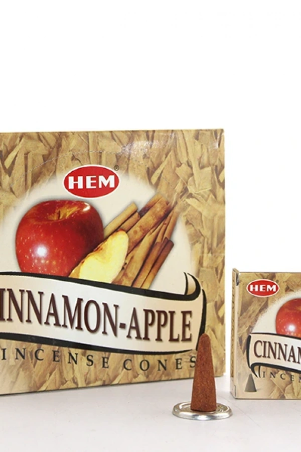 Cinnamon Apple Aromalı Konik Tütsü