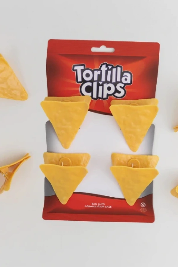 Cips Şeklinde Poşet Klipsleri