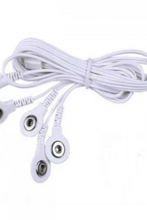 Çıt çıtlı 4 uç lu Tens Kablosu 1122