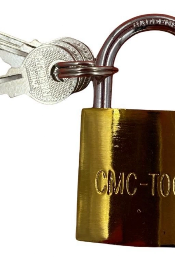 CMC 63 mm Kısa Sarı Asma Kilit