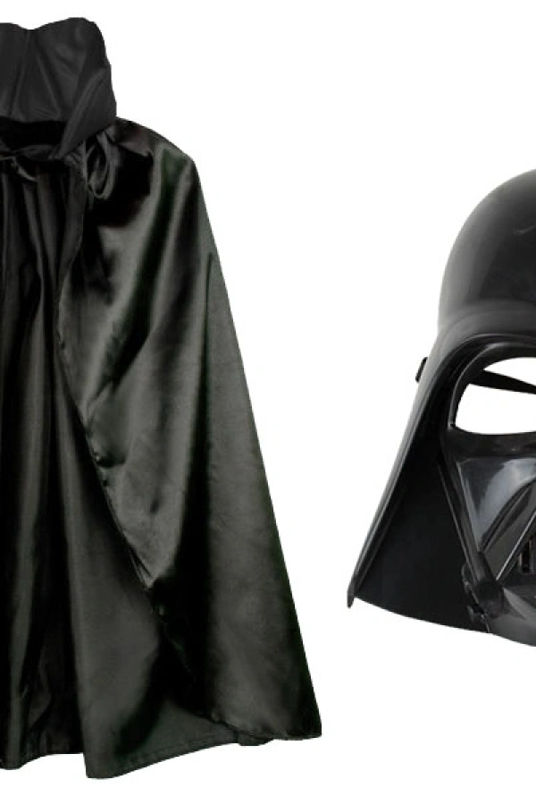 Çocuk Boy Darth Vader Maskesi ve Pelerin Seti