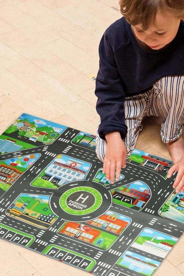 Çocuk Oyun Matı (Mutlu Şehir Hayatı)