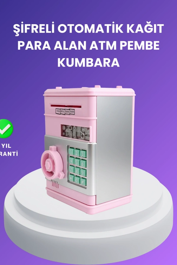 Çocuklar İçin Eğitici Elektronik Şifreli Kumbara