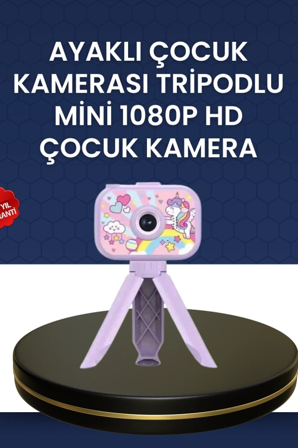 Çocuklara Özel Tripodlu Kamera – 27 Çerçeve ve 10 Ayna Efekti