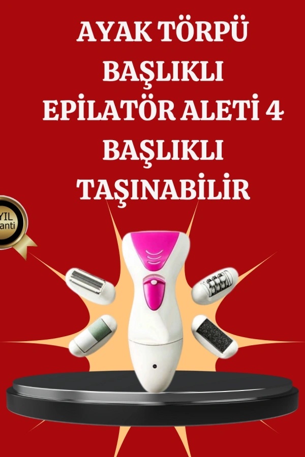 Çok Amaçlı Kadın Bakım Seti Epilasyon ve Törpü