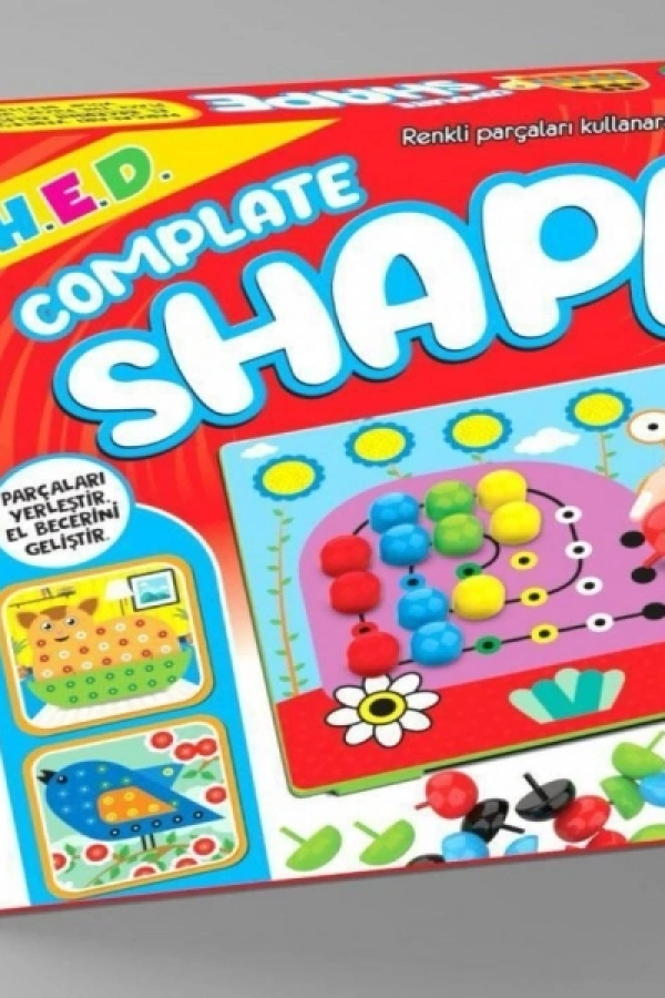 Complate Shape Renklerle Zekanı Konuşturma Oyunu