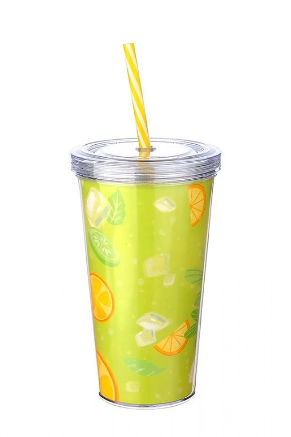 Cool Lime Bardağı - Limeshake Bardak 600 ML