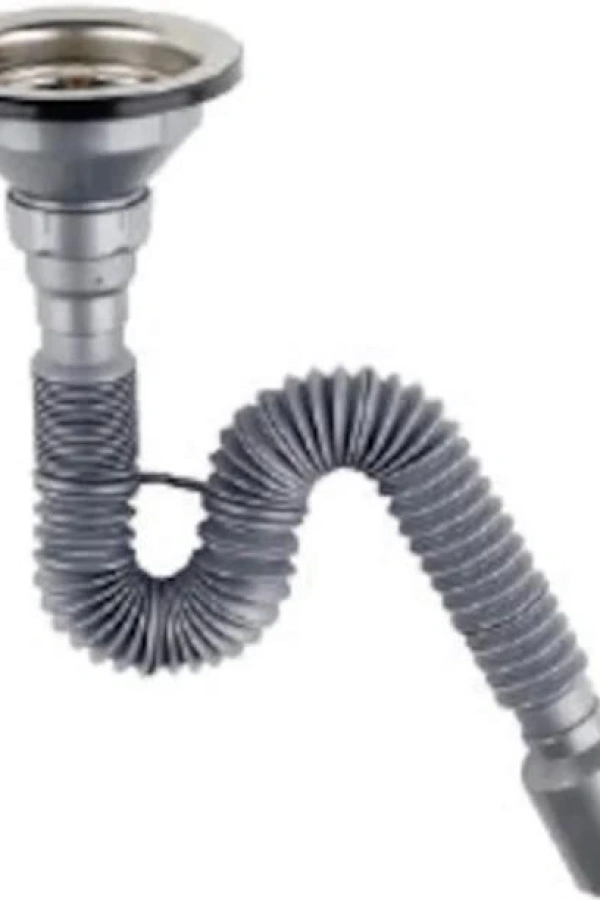 Çöpmak Kapalı Körüklü Evye Sifonu 50 mm