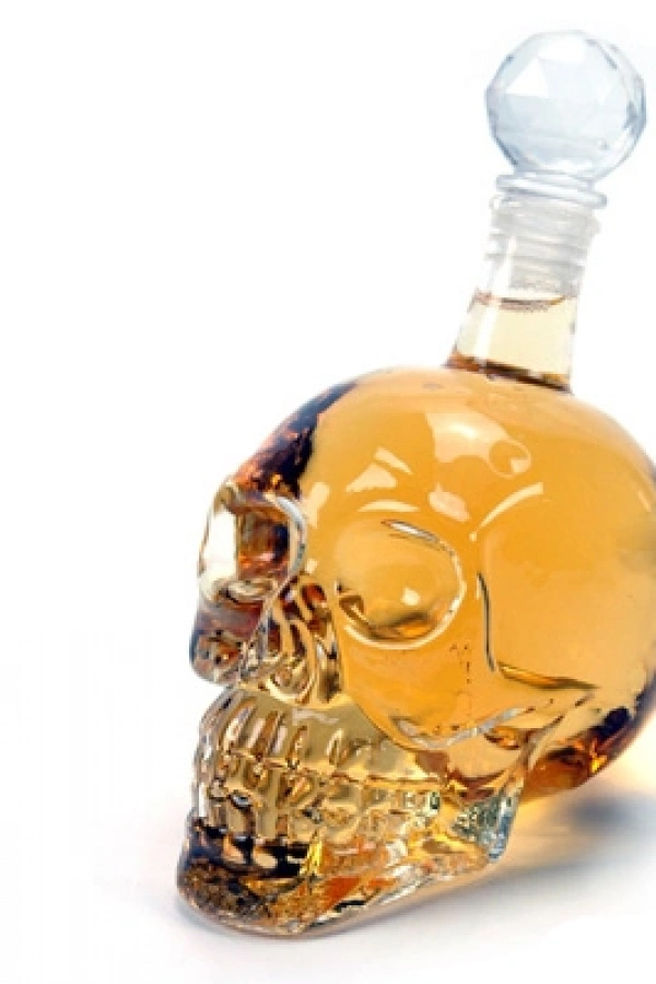 Crystal Head Kuru Kafa Cam Şişe 350 ml