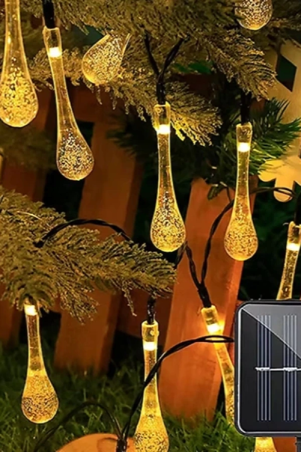 Damla Tasarımlı Solar Dış Mekan Aydınlatma