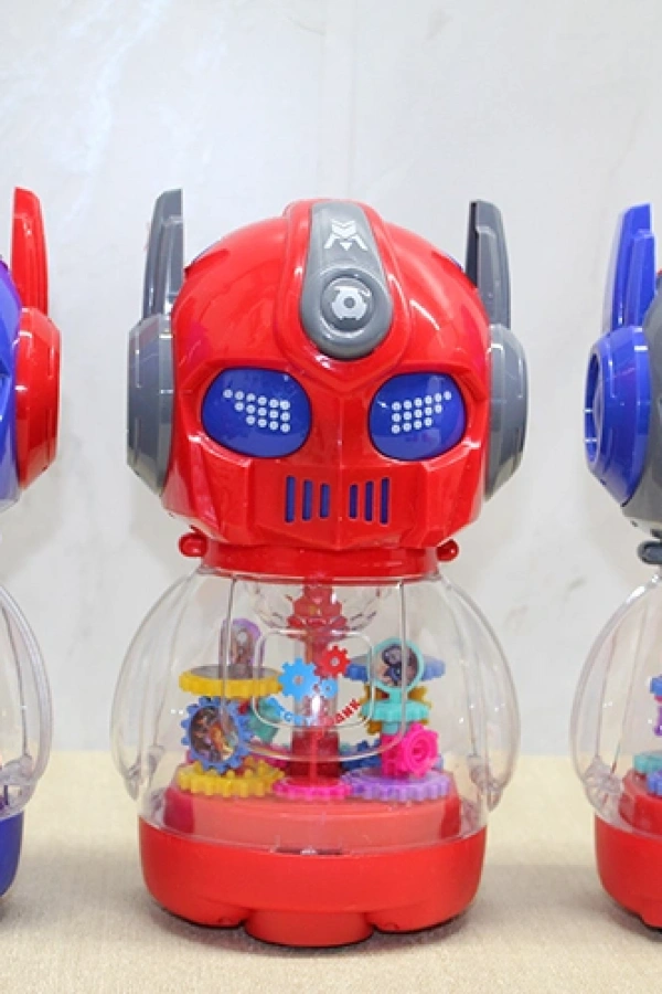 Dans Eden Işıklı Robot Kumbara