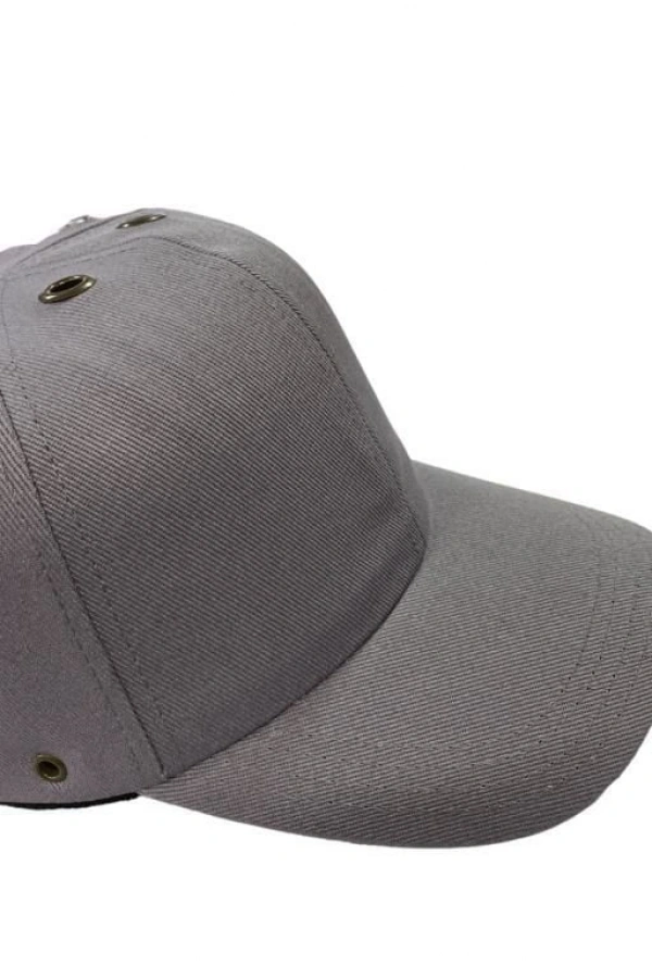 Darbe Emicili Şapka Baret Gri