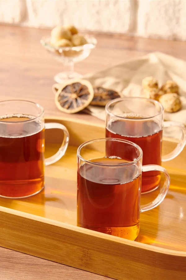 DecoHandy 6lı Cam Kupa 200 ml