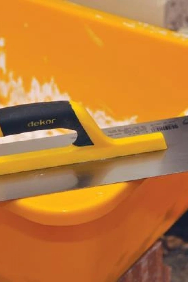 Dekor 091 Alçı Malası Plastik Açık Saplı 30 cm