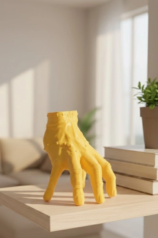 DEKORASYON EL KÜCÜK SARI