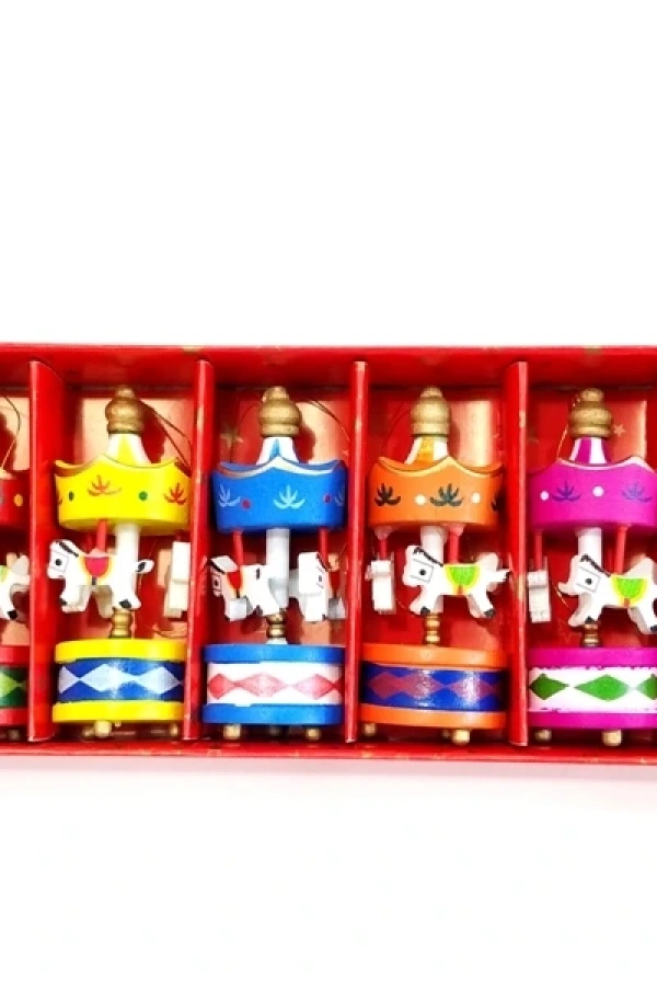 Dekoratif 6lı Renkli Mini Atlı Karınca