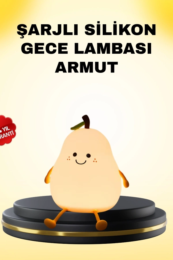 Dekoratif Armut LED Lamba Renk Ayarlı Şarj Edilebilir