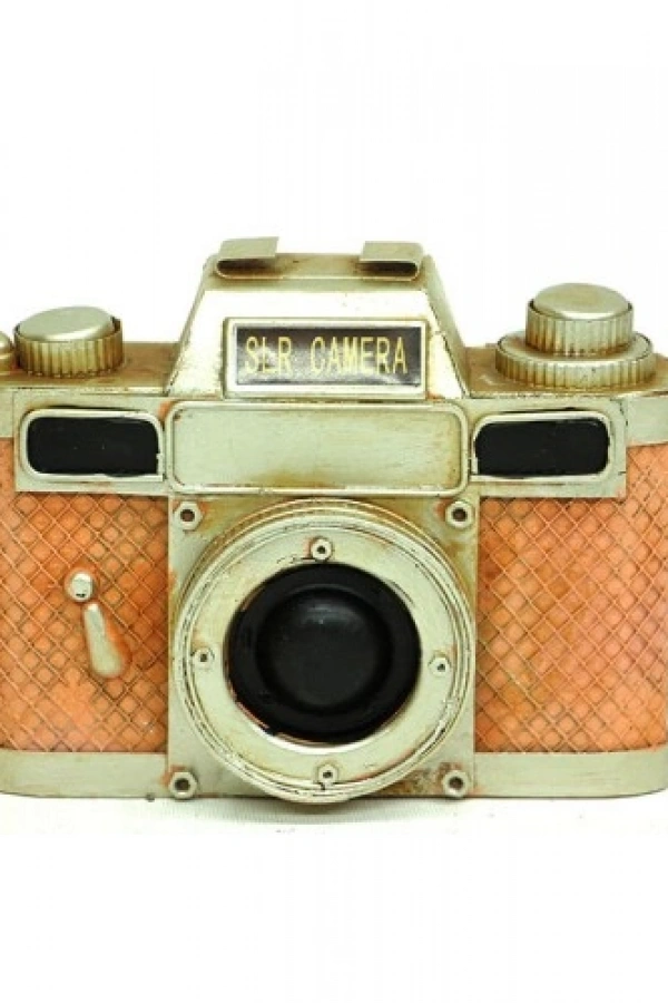 Dekoratif El Yapımı Fotoğraf Makinesi