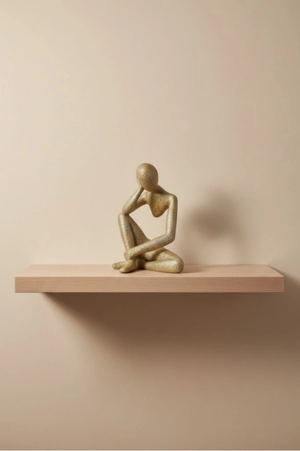 DEKORATİF İNSAN FİGÜRÜ SARI