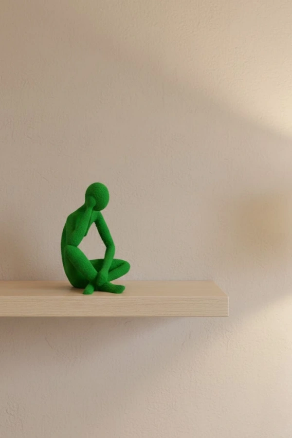 DEKORATİF İNSAN FİGÜRÜ YEŞİL