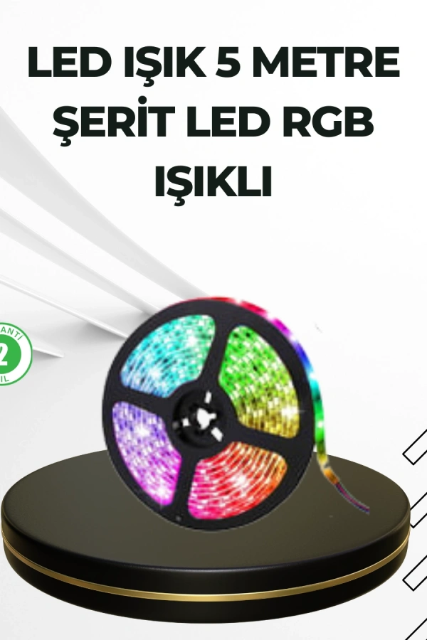 Dekoratif Kumandalı Şerit LED 5 Metre