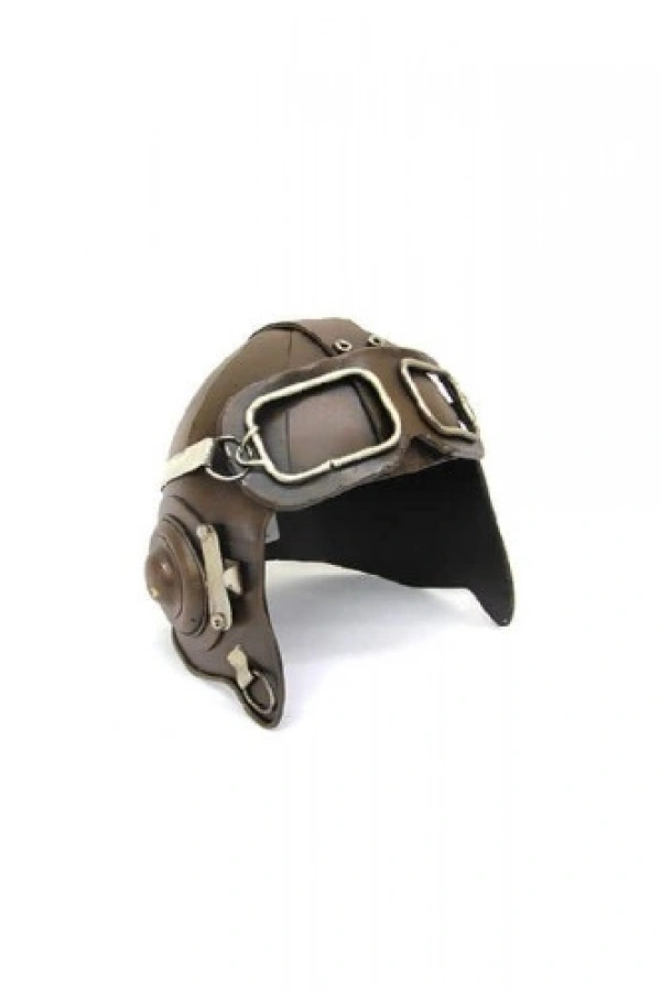 Dekoratif Metal Pilot Kaskı