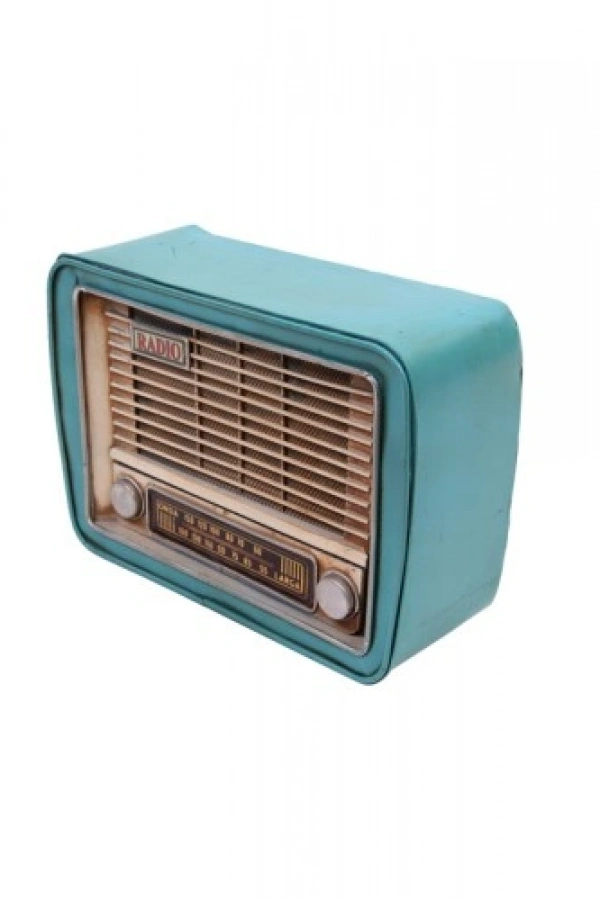 Dekoratif Metal Radyo Kumbara
