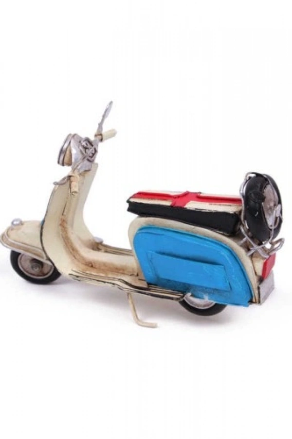 Dekoratif Metal Scooter Motosiklet