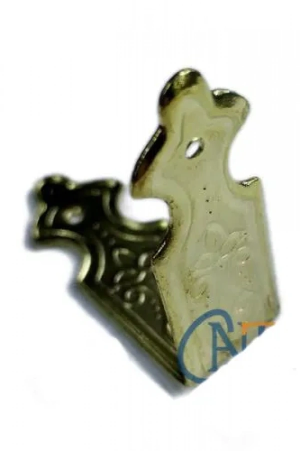 Dekoratif Sandık, Kutu Kenarı, 11x32mm, Sarı, 100 Adet