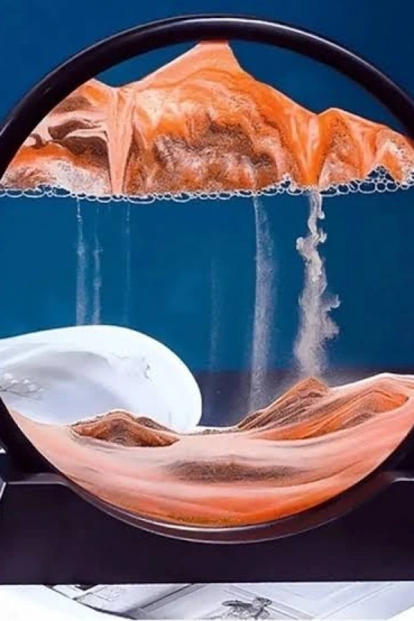 Dekoratif Sulu Kum Saati