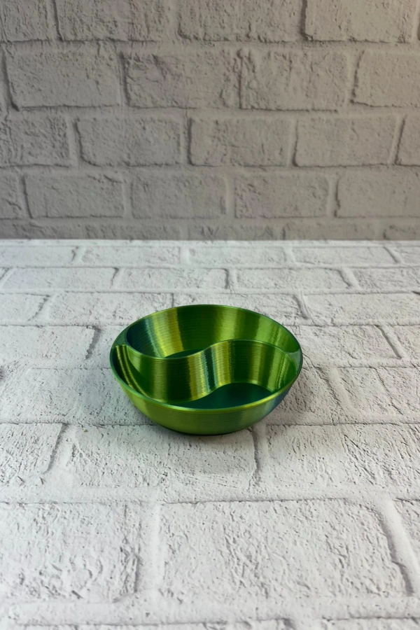 Dekoratif Yeşil Çerezlik Kase 4’lü Set 3x12 cm