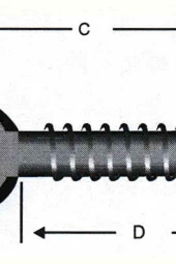 Delikli, Gözlü Vida 6 - 50 Adet