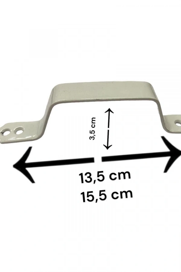 Demir Doğrama Kulp Beyaz Kaplama