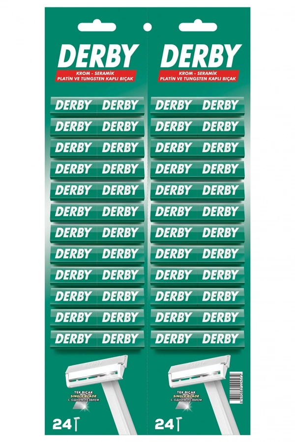 Derby Tek Bıçak Kartela 48li