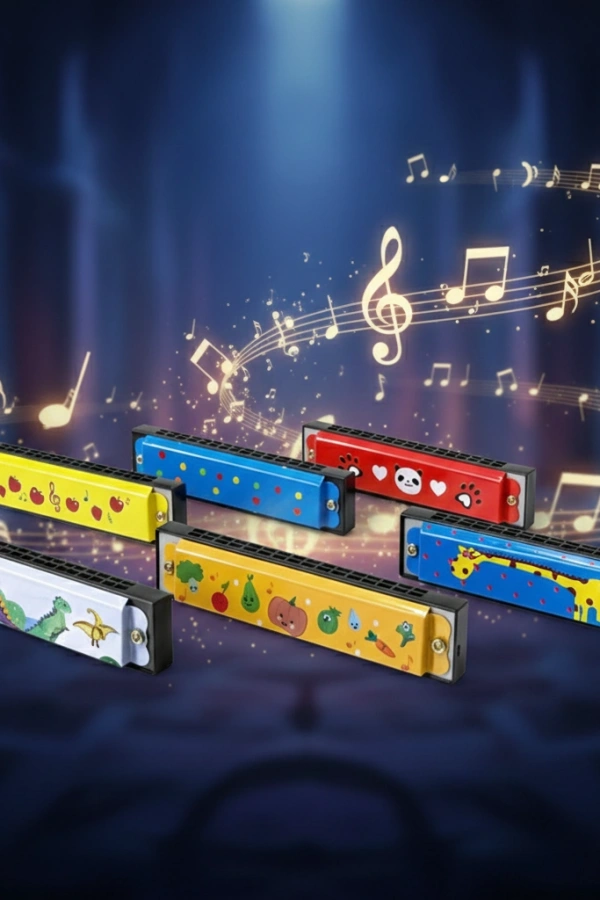 Desenli Metal Mızıka