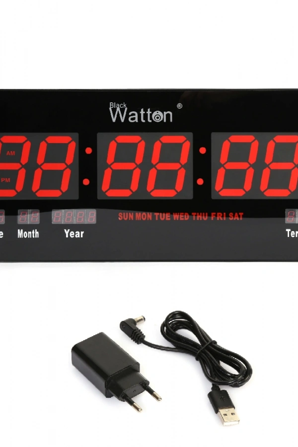 Dijital Duvar ve Masa Saati Wt-109