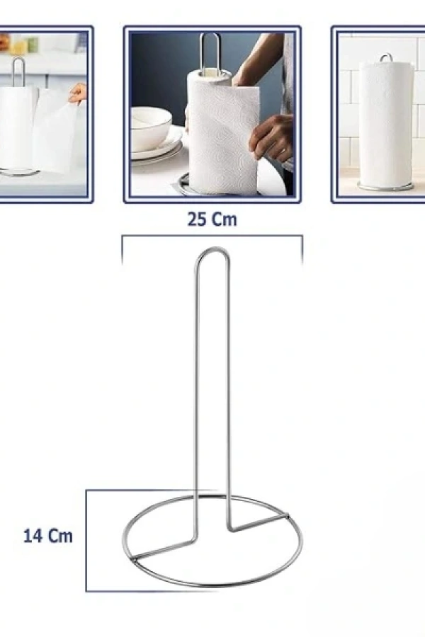 Dik Kağıt Havluluk Krom Renk