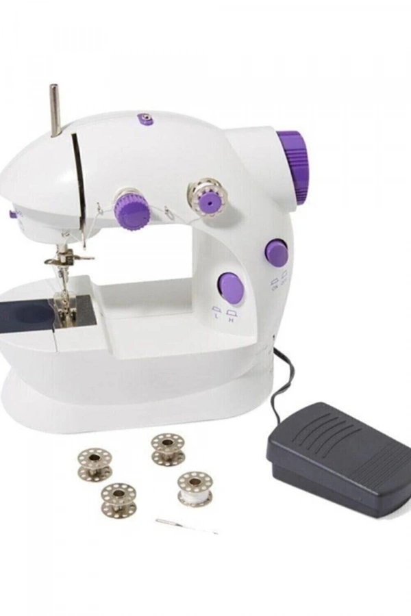 Dikiş Makinesi Mini Pedallı Elektrikli