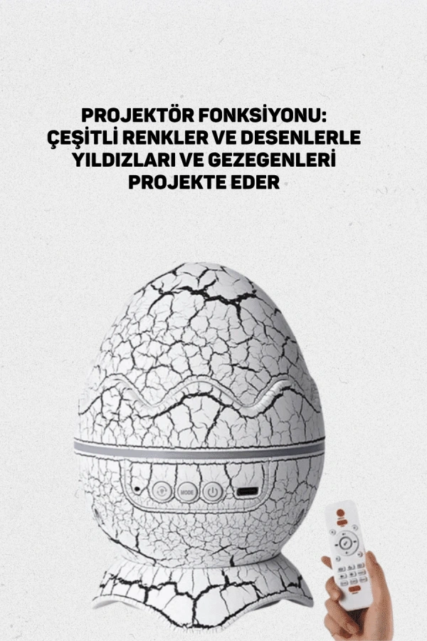 Dinazor Yumurta Gece Lambası