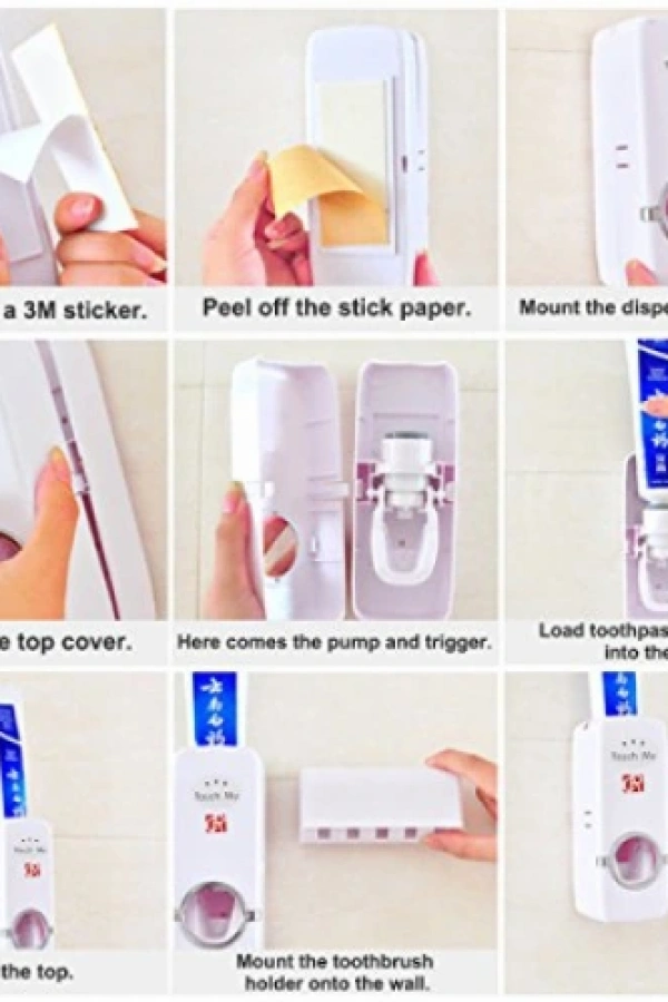 Diş Macunu Sıkacağı Fırçalık