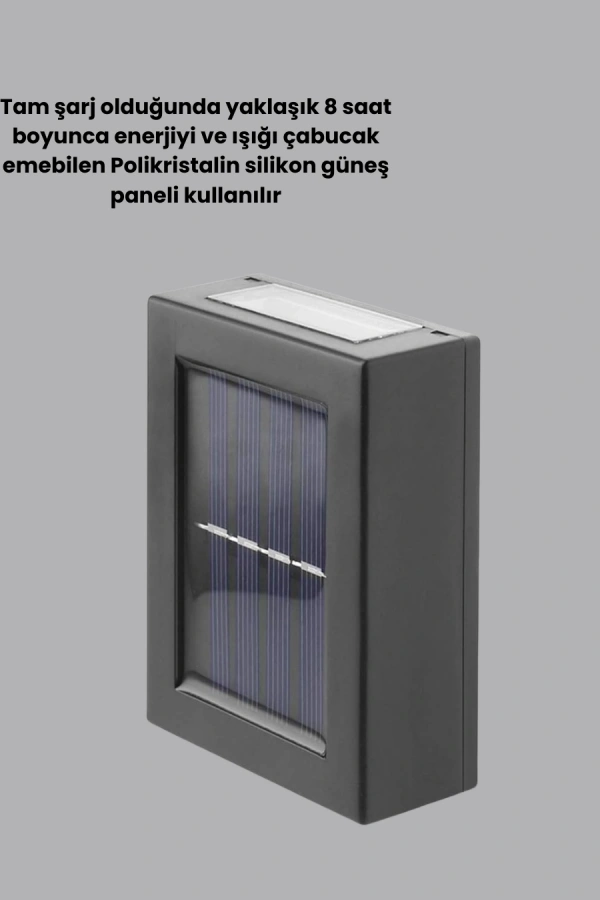 Dış Mekan Güneş Paneli ile Aydınlatma Lambası