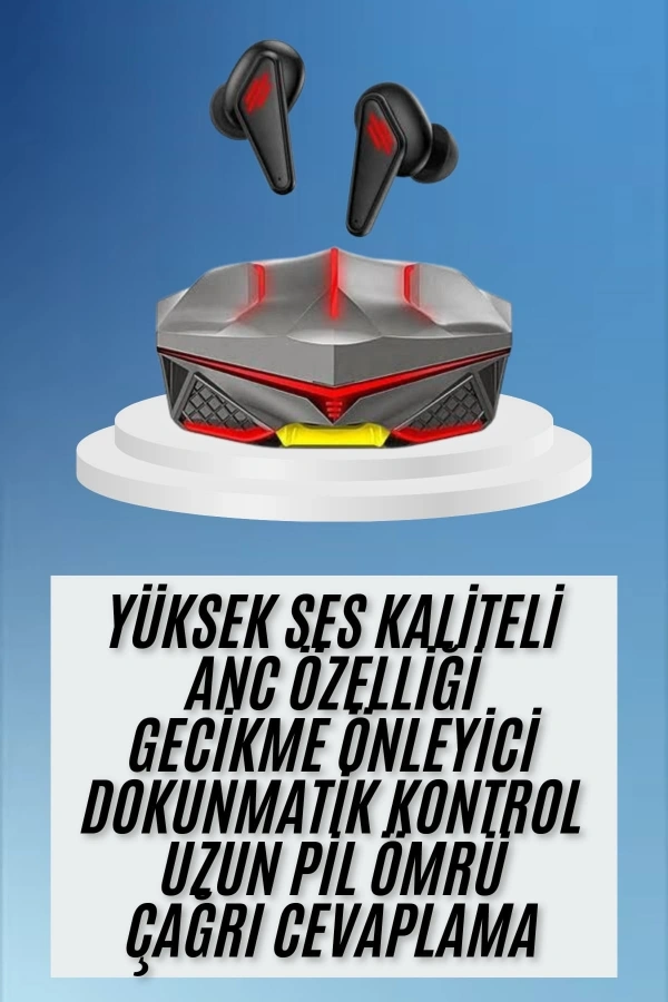 Dokunmatik Kontrol Tws Işıklı Kulakiçi Bluetooth Kulaklık Kablosuz Kulaklığı